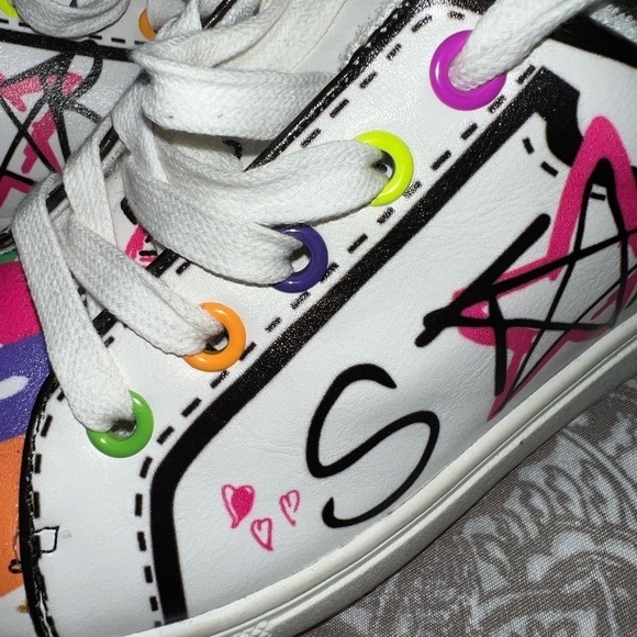 Steve Madden J Story Girls Sneakers BRAND NEW SMNY90 Steve Madden Kids RARE - Picture 9 of 10